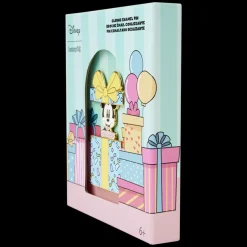 Disney Enamel Pins<Mickey Mouse Birthday Present Surprise 3" Collector Box Sliding Pin