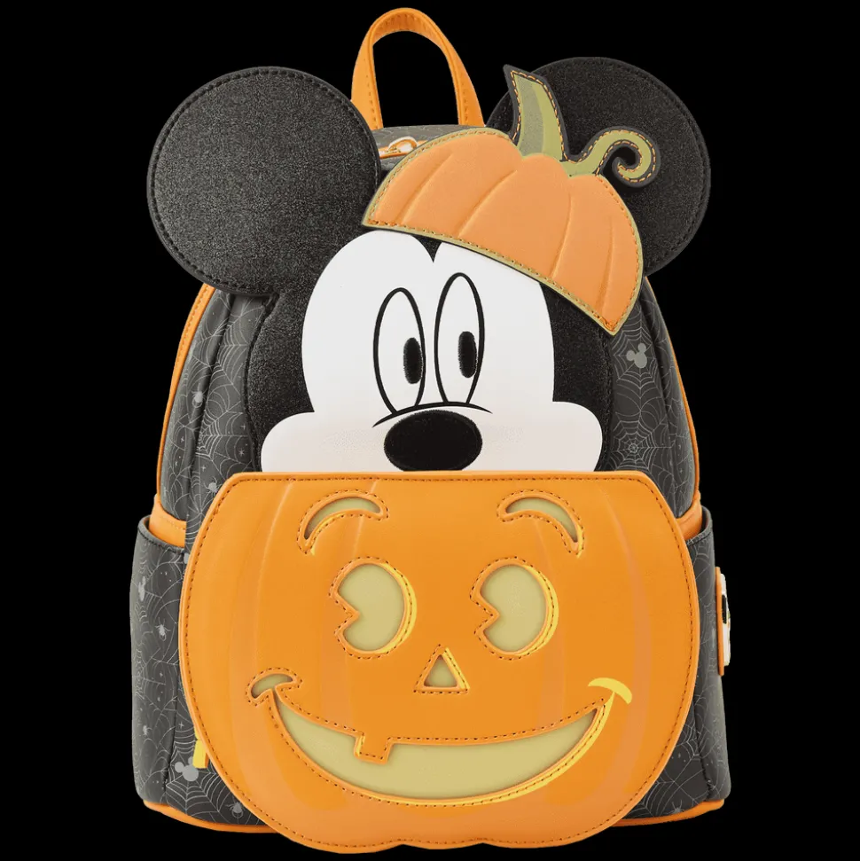 Disney Mini Backpacks<Mickey Mouse Pumpkin Light Up Mini Backpack