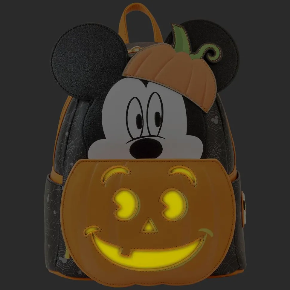 Disney Mini Backpacks<Mickey Mouse Pumpkin Light Up Mini Backpack