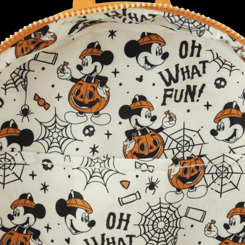 Disney Mini Backpacks<Mickey Mouse Pumpkin Light Up Mini Backpack