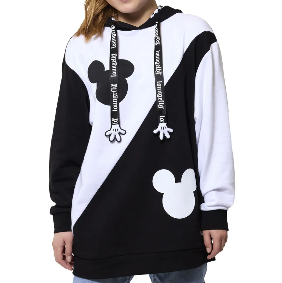 Unisex Disney Tops<Mickey Mouse Y2K Ying And Yang Unisex Hoodie