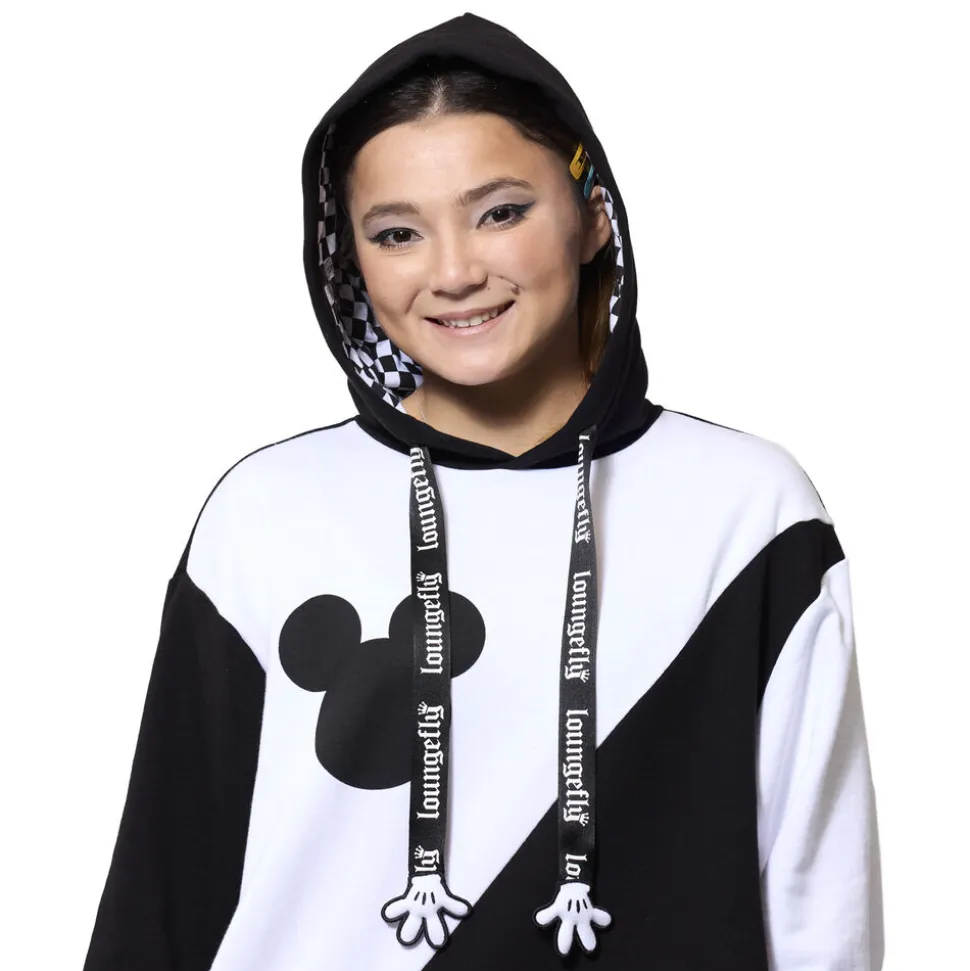 Unisex Disney Tops<Mickey Mouse Y2K Ying And Yang Unisex Hoodie