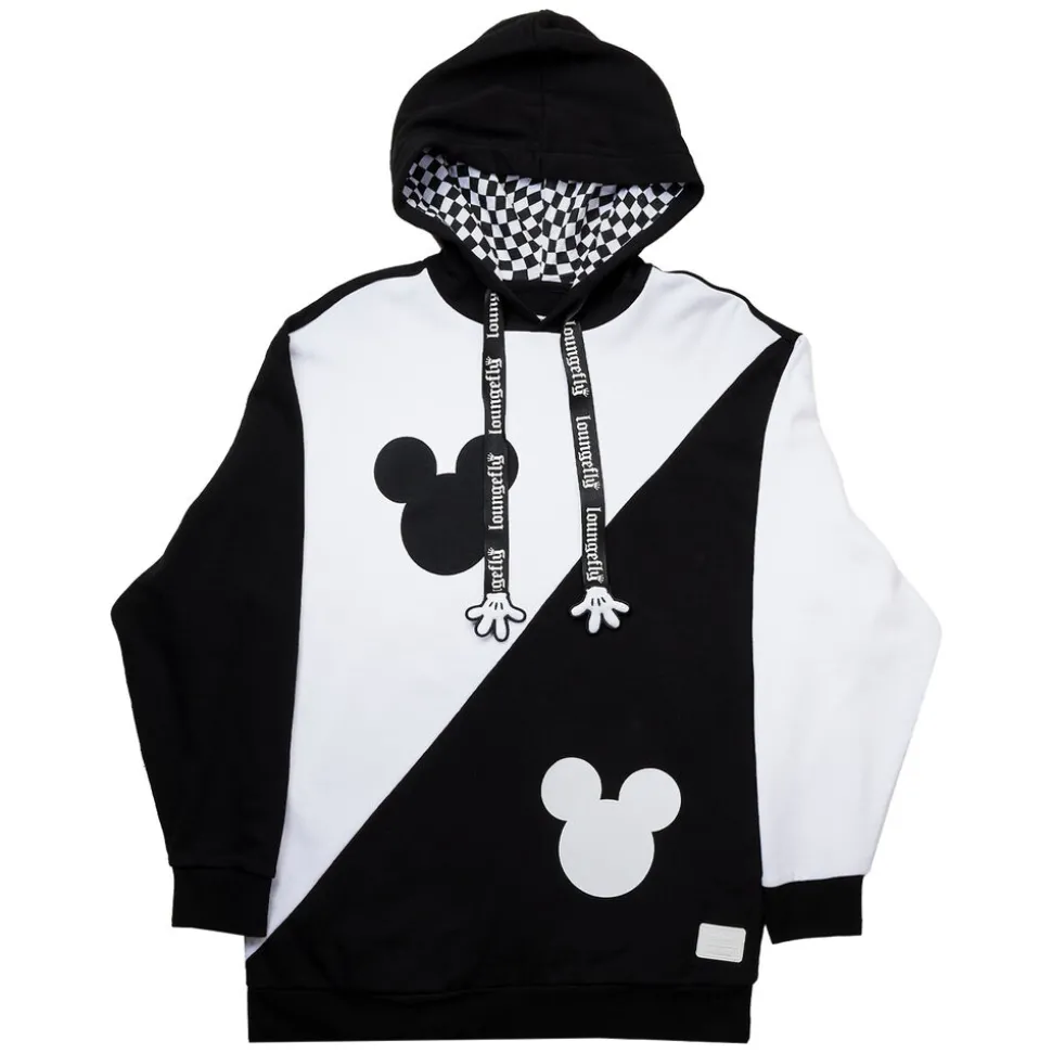 Unisex Disney Tops<Mickey Mouse Y2K Ying And Yang Unisex Hoodie