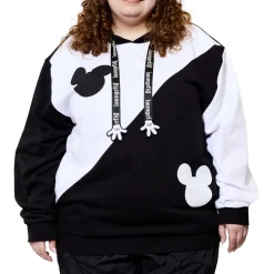 Unisex Disney Tops<Mickey Mouse Y2K Ying And Yang Unisex Hoodie
