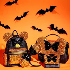 Disney Wallets<Minnie Mouse Exclusive Halloween Sequin Flap Wallet