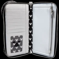 Disney Wallets<Minnie Mouse Exclusive Happy New Year Glitter Zip Around Wristlet Wallet