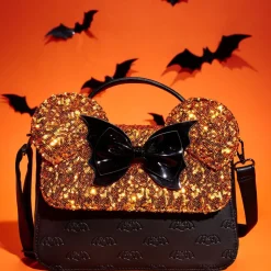 Disney Crossbody Bags<Minnie Mouse Exclusive Halloween Sequin Crossbody Bag