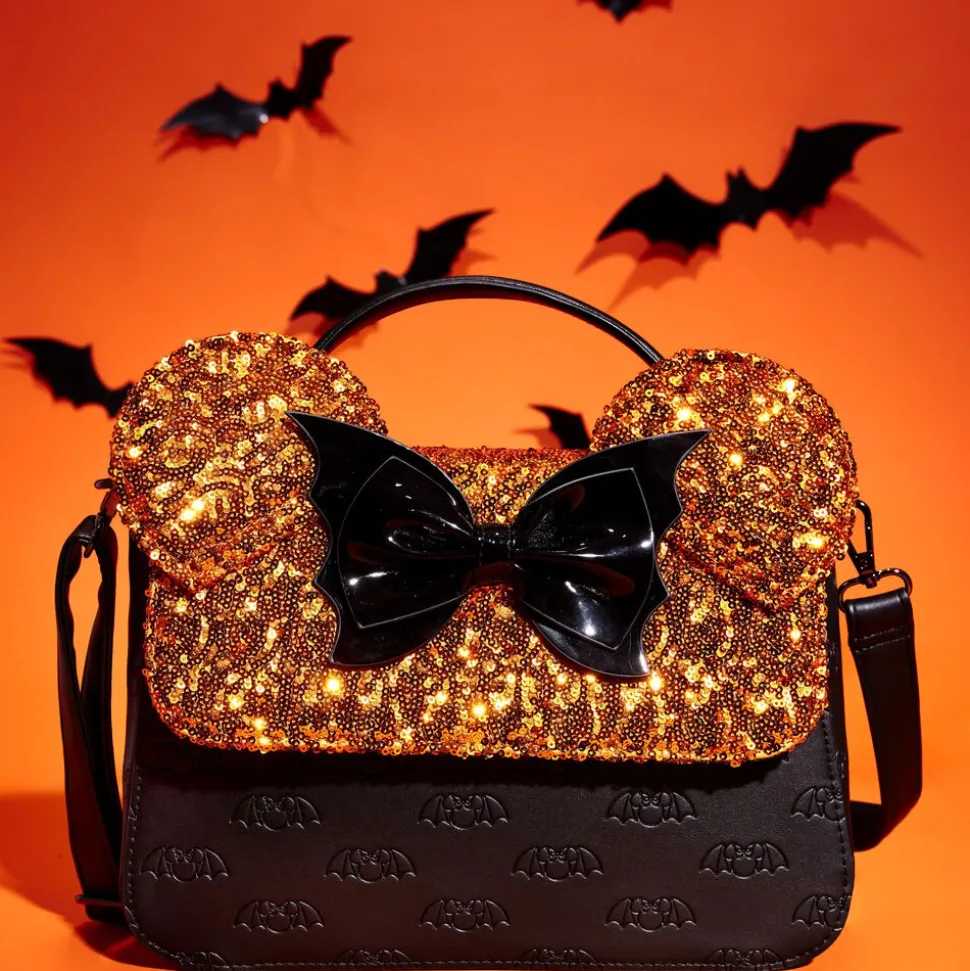 Disney Crossbody Bags<Minnie Mouse Exclusive Halloween Sequin Crossbody Bag