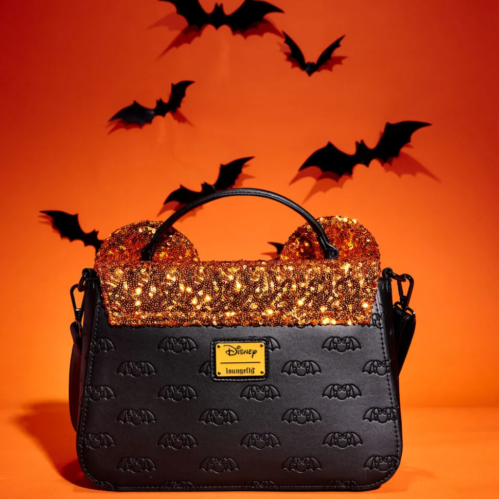 Disney Crossbody Bags<Minnie Mouse Exclusive Halloween Sequin Crossbody Bag