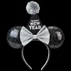 Disney Ear Headbands<Minnie Mouse Exclusive Happy New Year Glitter Ear Headband