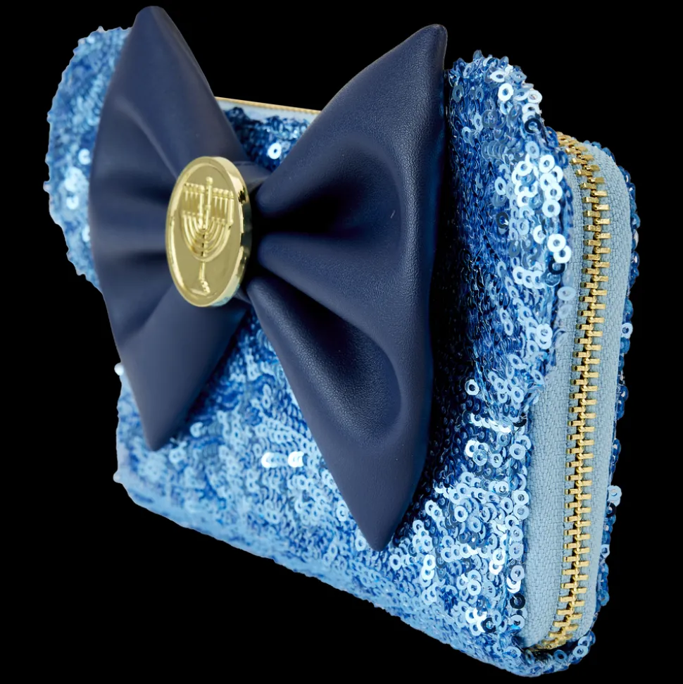 Disney Wallets<Minnie Mouse Hanukkah Sequin Zip Around Wallet
