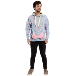 Unisex Disney Tops<Minnie Mouse Pastel Polka Dot Unisex Hoodie