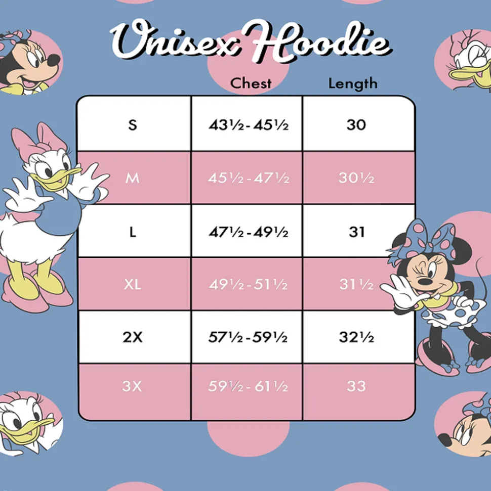 Unisex Disney Tops<Minnie Mouse Pastel Polka Dot Unisex Hoodie