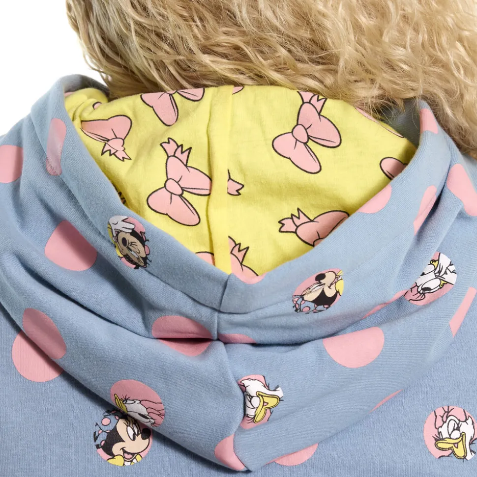 Unisex Disney Tops<Minnie Mouse Pastel Polka Dot Unisex Hoodie