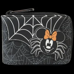 Disney Wallets<Minnie Mouse Spider Glow Accordion Wallet