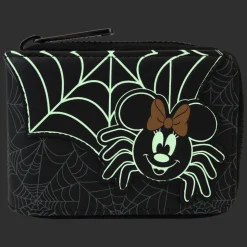 Disney Wallets<Minnie Mouse Spider Glow Accordion Wallet