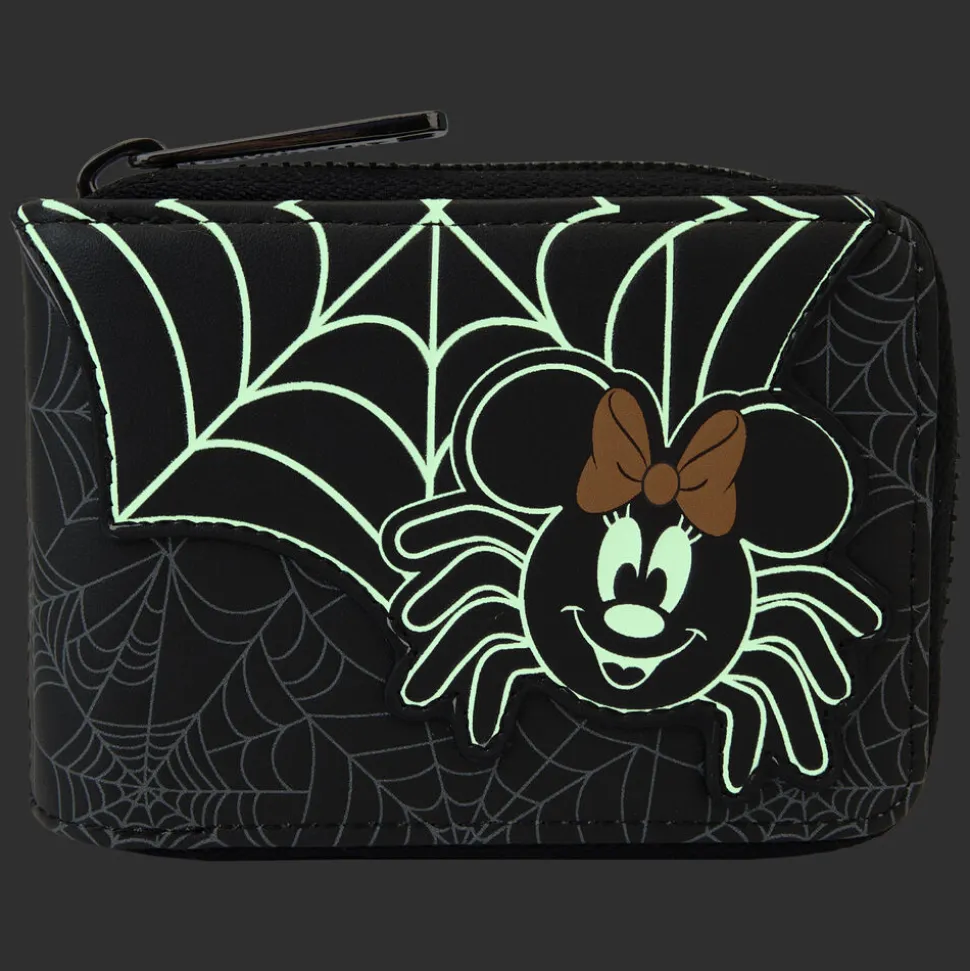 Disney Wallets<Minnie Mouse Spider Glow Accordion Wallet