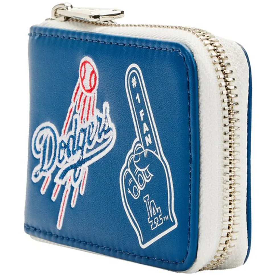 MLB Wallets< La Dodgers Patches Accordion Wallet