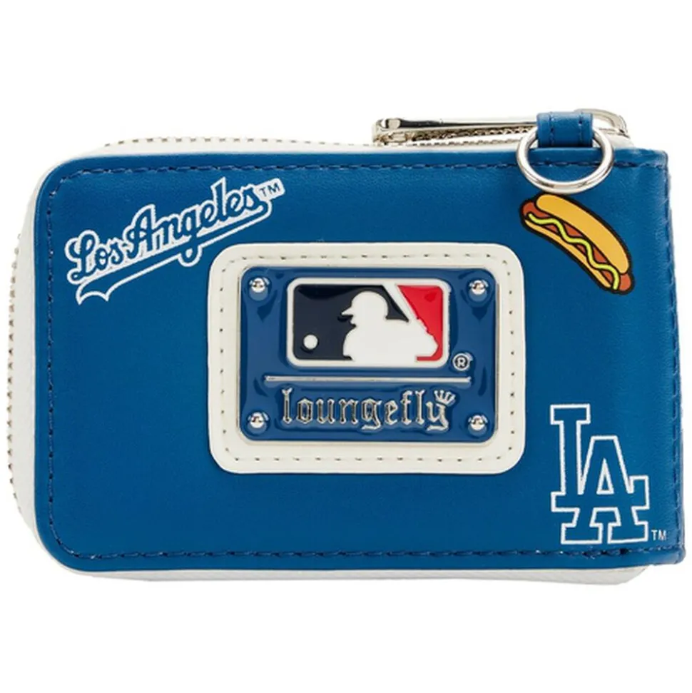 MLB Wallets< La Dodgers Patches Accordion Wallet