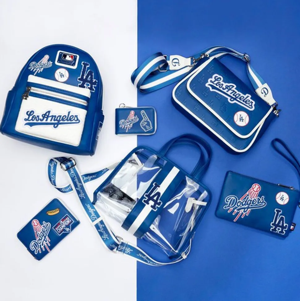 MLB Crossbody Bags< La Dodgers Patches Crossbody Bag