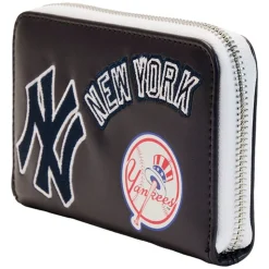 MLB Wallets< Ny Yankees Patches Zip Around Wallet