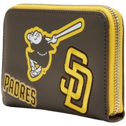 MLB Wallets< Sd Padres Patches Zip Around Wallet