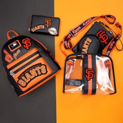 MLB Wallets< Sf Giants Patches Zip Around Wallet