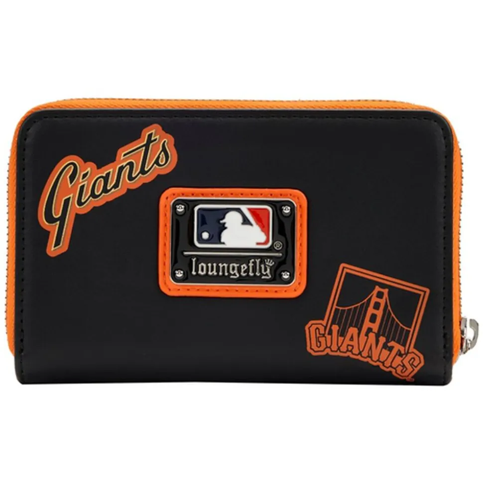 MLB Wallets< Sf Giants Patches Zip Around Wallet