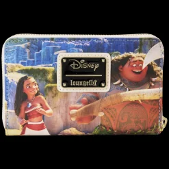 Disney Wallets<Moana Princess Scene Series Zip Around Wallet