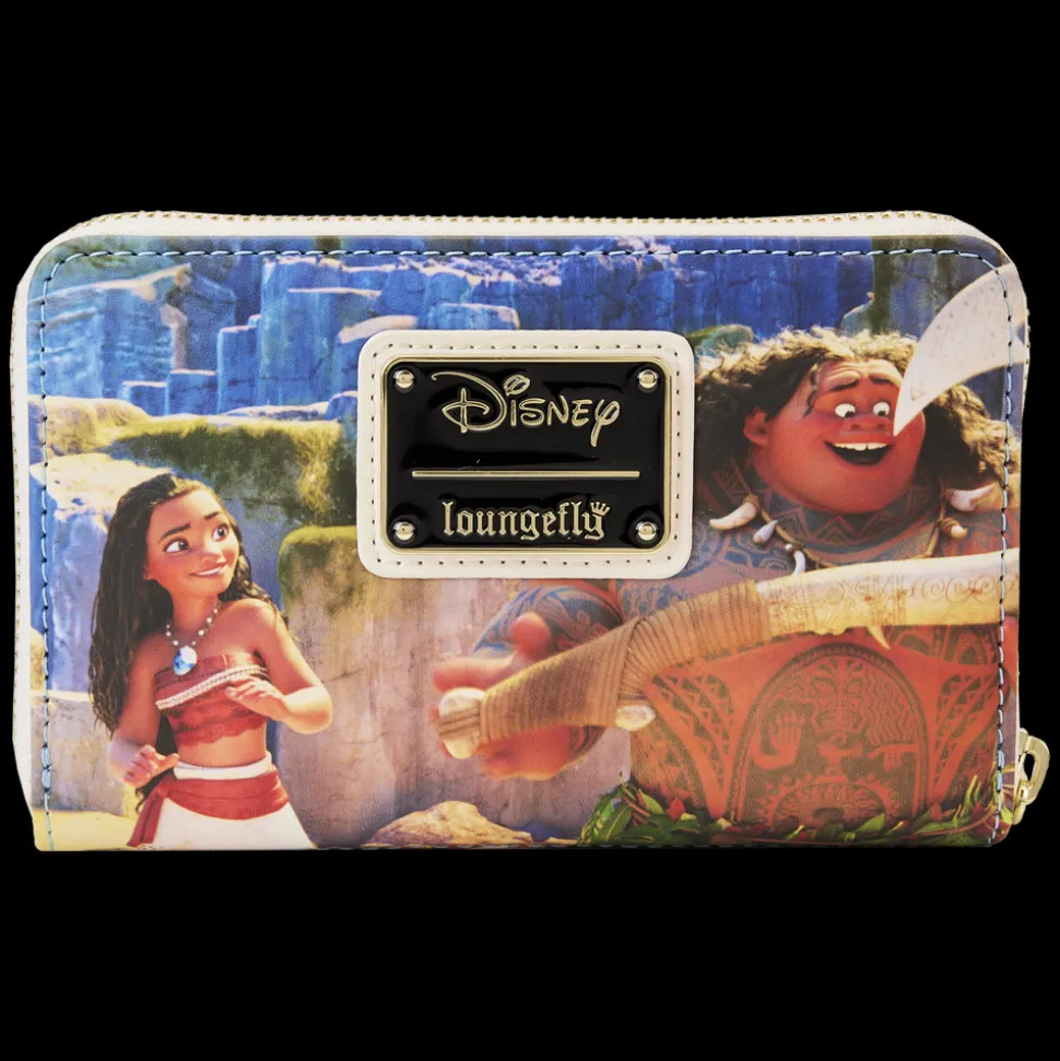 Disney Wallets<Moana Princess Scene Series Zip Around Wallet