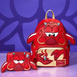 Disney Wallets<Mulan 25Th Anniversary Mushu Glitter Cosplay Zip Around Wallet