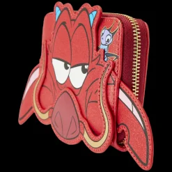 Disney Wallets<Mulan 25Th Anniversary Mushu Glitter Cosplay Zip Around Wallet