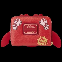 Disney Wallets<Mulan 25Th Anniversary Mushu Glitter Cosplay Zip Around Wallet