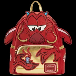 Disney Mini Backpacks<Mulan 25Th Anniversary Mushu Glitter Cosplay Mini Backpack