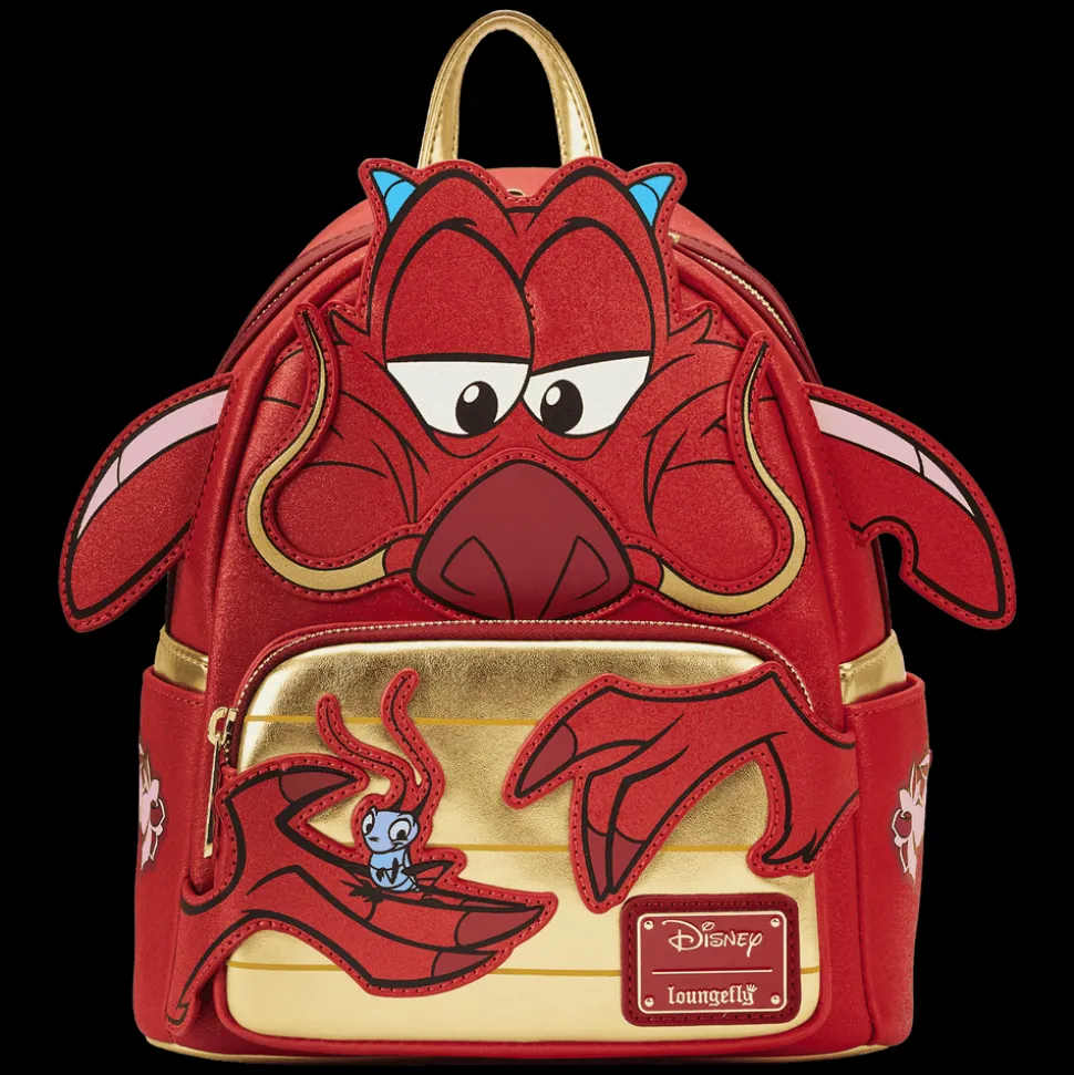 Disney Mini Backpacks<Mulan 25Th Anniversary Mushu Glitter Cosplay Mini Backpack