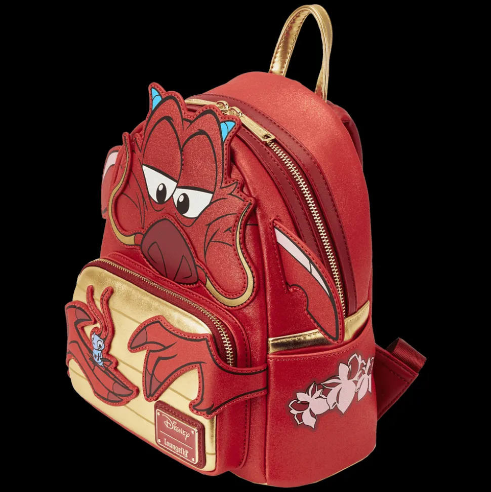 Disney Mini Backpacks<Mulan 25Th Anniversary Mushu Glitter Cosplay Mini Backpack