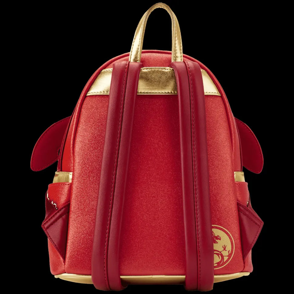 Disney Mini Backpacks<Mulan 25Th Anniversary Mushu Glitter Cosplay Mini Backpack