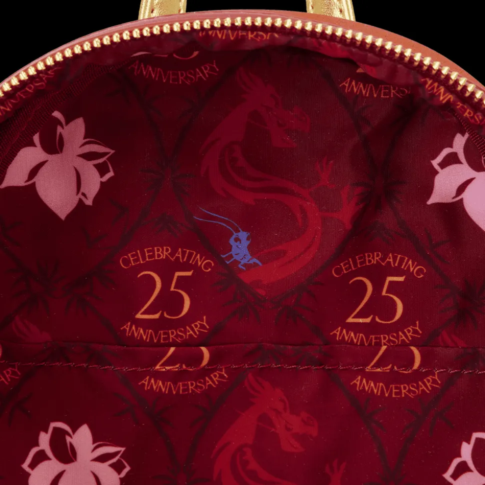 Disney Mini Backpacks<Mulan 25Th Anniversary Mushu Glitter Cosplay Mini Backpack