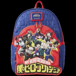My Hero Academia Mini Backpacks< Group Debossed Logo Mini Backpack