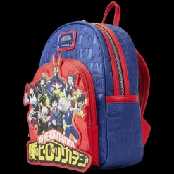 My Hero Academia Mini Backpacks< Group Debossed Logo Mini Backpack