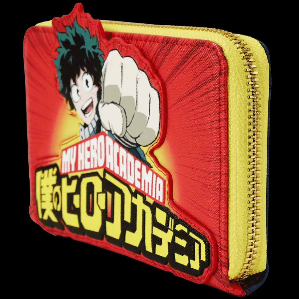 My Hero Academia Wallets< Izuku Punch Zip Around Wallet