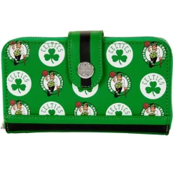 NBA Wallets< Boston Celtics Logo Zip Around Wallet