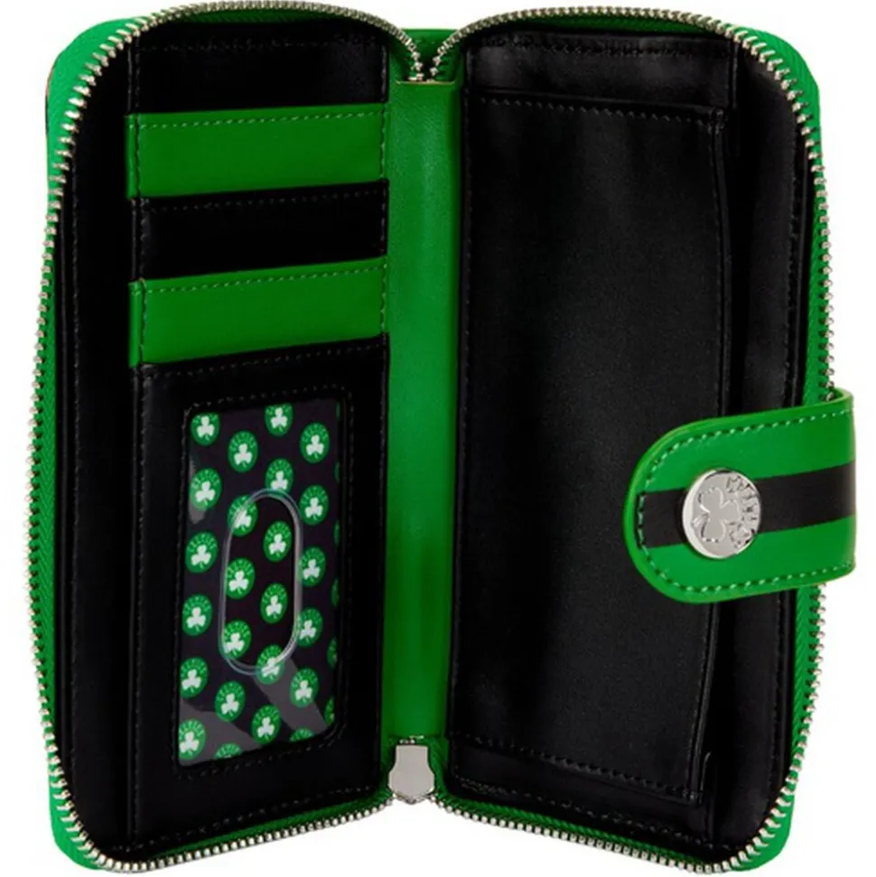 NBA Wallets< Boston Celtics Logo Zip Around Wallet