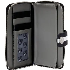 NBA Wallets< Brooklyn Nets Logo Zip Around Wallet