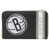 NBA Wallets< Brooklyn Nets Patch Icons Zip Around Wallet