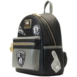 NBA Mini Backpacks< Brooklyn Nets Patch Icons Mini Backpack