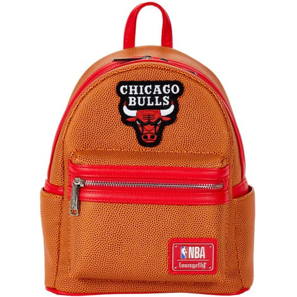 NBA Mini Backpacks< Chicago Bulls Basketball Logo Mini Backpack