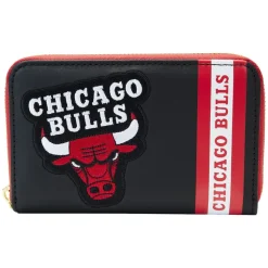 NBA Wallets< Chicago Bulls Patch Icons Zip Around Wallet