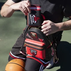 NBA Mini Backpacks< Chicago Bulls Patch Icons Mini Backpack
