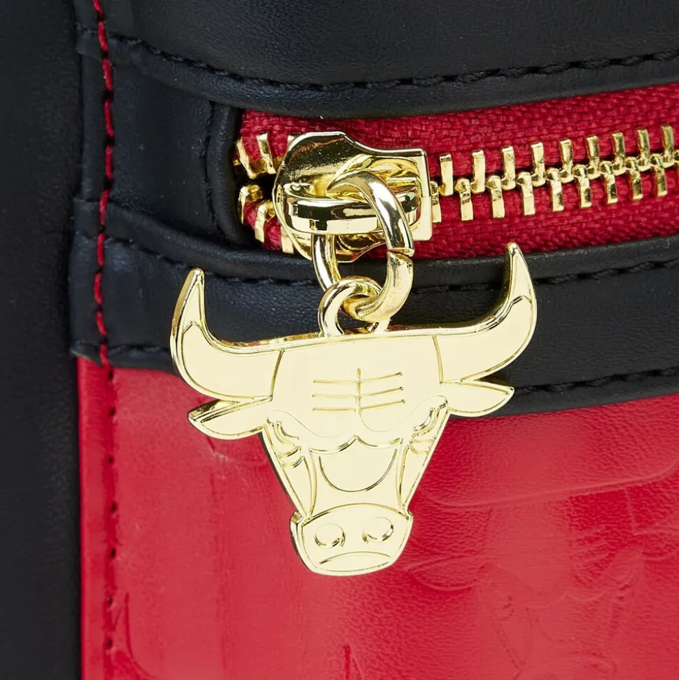 NBA Mini Backpacks< Chicago Bulls Patch Icons Mini Backpack